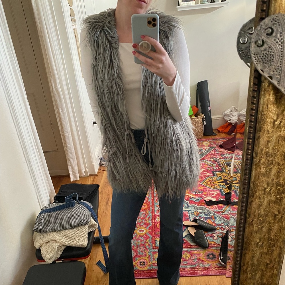 Show Me Your Mumu Faux Fur Vest